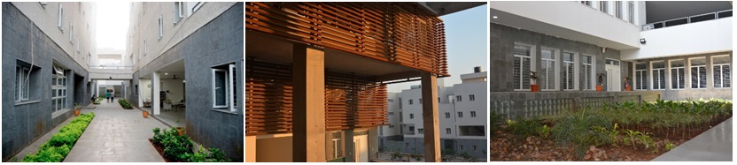 Multi-level courtyards